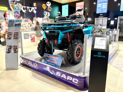Презентация CFORCE 650 EPS в МТЦ "Новый"