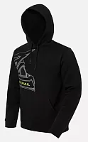 Худи FINNTRAIL Helmet Black Yellow 2024
