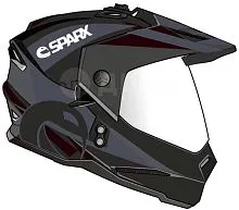 Шлем кроссовый SPARX Matador Yellow 2026