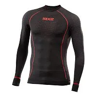 Термокофта SIXS TS2W CU Black Red 2024