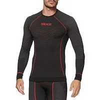Лонгслив SIXS TS3W CU Black Red 2022 
