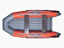 Лодка надувная ПВХ X-River MARK 390 (Красный/черный)
