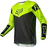 Джерси подростковая FOX 180 Revn Youth Jersey Flow Yellow 2021 