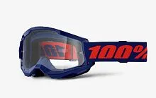 Очки 100% Strata 2 Navy Clear 2026