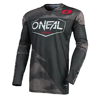 Джерси ONEAL Mayhem-Lite Covert Black Green White 2021 