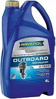 Масло RAVENOL 2Т для ПЛМ Полусинтетическое моторное 1л 