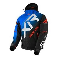 Куртка FXR CX Blue Black Fade Lt Grey Nuke Red 2021 