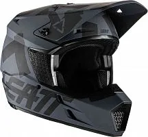 Шлем кроссовый LEATT Moto 3.5 Helmet Black 2022