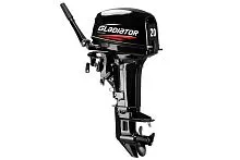 Мотор лодочный подвесной Gladiator 2-х тактный G 20 FH S (без редуктора под водомет)
