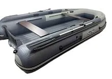 Лодка надувная ПВХ REEF Triton 400S-MAX (Серый + темно-серый)