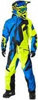 Комбинезон подростковый FXR CX, Blue/Hi-Vis/Black, 2020