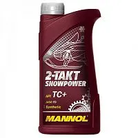 xМасло Mannol SNOWPOWER 2Т Cинтетическое моторное 1л (для снегохода)
