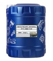СЦ Масло Mannol Outboard Universal 2Т TC-W2 Минеральное моторное 10л