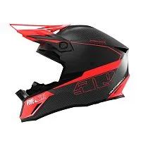 Шлем кроссовый 509 Altitude 2.0 Carbon Fiber 3K Hi Flow Racing Red 2023