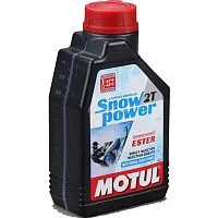 xМасло Motul 2Т Полусинтетическое моторное 1 л (для снегохода)