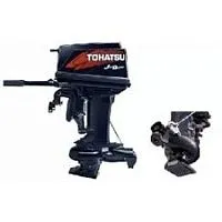 Мотор лодочный подвесной Tohatsu 2-х тактный M 50 D2 L JET Outboard Jet AL