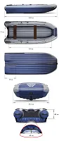 Лодка надувная ПВХ Флагман DK 410 IGLA JET (Пиксель)
