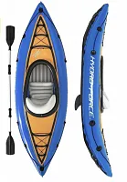 Одноместная надувная Байдарка (Каяк) Bestway Hydro Force Cove Champion