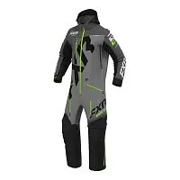 Комбинезон лёгкий FXR CX Black Char Grey Lime 2022 