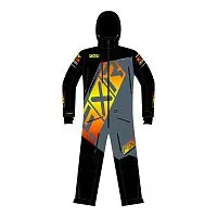 Комбинезон лёгкий FXR CX Black Steel Inferno 2023