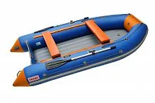 Лодка надувная ПВХ ROGER Zefir 3500 LT Среднекилевая (Синий с оранжевым)