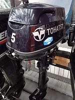 Мотор лодочный подвесной Tohatsu 4-х тактный MFS 5 DS (Б/у)