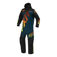 Комбинезон утеплённый FXR CX F.A.S.T. Black Slate Inferno 2022 