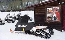 Чехол для снегохода BRP Ski-Doo Summit Freeride транспортировочный черный BRP 