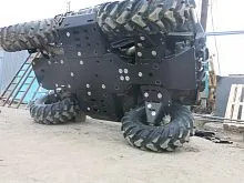 Защита днища CFMOTO Х8 Н.О., X10 EPS Пластик Rival