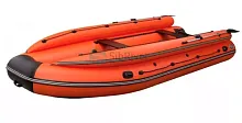 Лодка надувная ПВХ SibRiver Allaska-Tonna 470 Lux (Оранжево-черный)