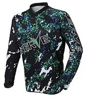 Джерси NERVE NY31 Black Green 2024