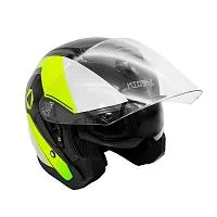 Шлем открытый KIOSHI 526 Black Yelloy 2020 