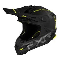 Шлем кроссовый FXR Helium Ride Co Hi-Vis 2021 