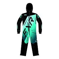 Комбинезон женский лёгкий FXR CX Black Mint Fade 2023