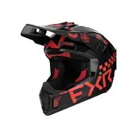 Шлем кроссовый FXR Clutch Gladiator Nuke Red 2024