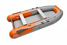Лодка надувная ПВХ ROGER Sfera 4500 (Серый с оранжевым)
