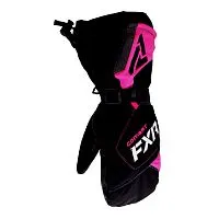 Варежки женские FXR Combat Black Fuchsia 2022 