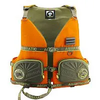 Жилет страховочный AQUATIC ЖС-03О Orange 2022
