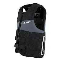 Жилет удерживающий JETPILOT Cause Neo ISO Black Charcoal Black 2024