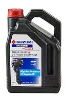 xМасло Suzuki 2Т TC-W3 для ПЛМ Полусинтетическое моторное 4л 