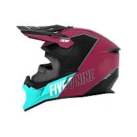 Шлем кроссовый 509 Tactical 2.0 Fidlock Teal Maroon 2023