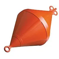 Буй биконческий швартовочный (320mm) оранжевый