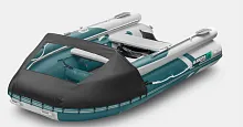 Лодка надувная ПВХ Gladiator E 420 X (Морской зеленый-белый)