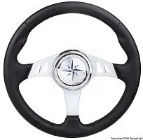 Колесо рулевое Skipper 161E 340 мм черное 