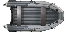 Лодка надувная ПВХ REEF SKAT 350 (Серый + темно-серый)