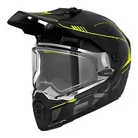 Шлем кроссовый с подогревом FXR Clutch X Pro Hi Vis 2024