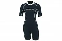 Гидрокостюм женский короткий BRP Sea-Doo Escape Shorty Wetsuit Black White 2020 