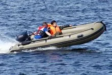 Лодка надувная ПВХ Баджер Duck Line 430 AL 