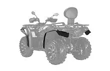 Расширители арок CFMOTO CFORCE 400L EPS (CFMOTO оригинал)