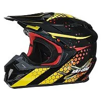 Шлем кроссовый BRP Ski-Doo X-3 Cross Dash Yellow 2016 